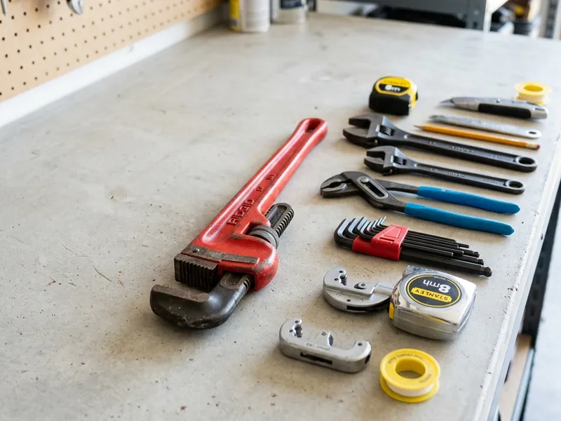 Professional plumbers in Hamersville, OH equipped with top-tier tools for residential and commercial plumbing services.